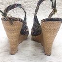 Audrey Brooke  Multi Colored Wedge Heels Size 8 Photo 1