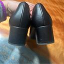 Naturalizer  Donelle Black Leather Block Heels size 8.5 Photo 5