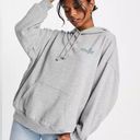 Levi's silvertab oversized Grey Women’s Hoodie Sz L Photo 3