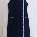 Calvin Klein Navy Blue Sheath Sleeveless Round Neck Business Casual Dress Photo 7