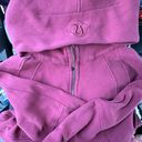 Lululemon Half Zip Burgundy Scuba Photo 0