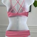 Lululemon  Pushing Limits Swim Top Bottom Bikini Cherry Tint $120 4 Photo 1