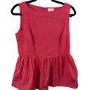 Kate Spade Katie Spade Peplum Button Back Top size 6 Photo 0