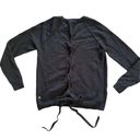 Lululemon  Tied To You Wool Sweater Black Size 6 Photo 7