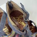 Sam Edelman  Elsie Tia Strappy Multicolored
Wedge Sandals Photo 9