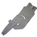 n:philanthropy NWT  Flower Jumpsuit in Heather Gray V-neck Jogger XL $178 Photo 0