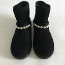 Unisa  Unarchir Boots Pearl Embellished Black  6.5 Photo 1