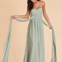 Birdy Grey NWT  Grace Sage Green Chiffon Convertible Bridesmaid Dress Photo 2