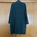 J.Jill  Corduroy Button Down Long Sleeve Shirt Midi  Dress in Green Size XL Photo 10