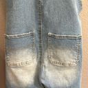 Indigo Rein #337  distress short blue Jean overalls size small Photo 8