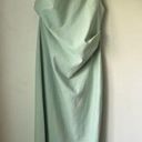 Petal and Pup  Nadene Mint Green One Shoulder Midi Dress 12 Photo 8