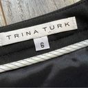 Trina Turk  Button Front Black Pencil Skirt Size 6 Photo 4