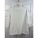 J. McLaughlin  - Ivory Textured Visit Button-Up Jacket Sz S EUC GREAT CONDITION Photo 4