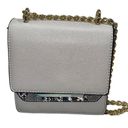 Kensie NWOT!  Snakeskin Trim Chain Crossbody Photo 1