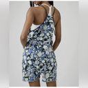 Free People Hot Shot Romper Forest Floral Combo SMALL Photo 2