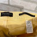 Banana Republic  NWT High Rise Straight Ankle Jeans in Pale Yellow Size 26P Photo 8