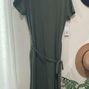 Time And Tru  olive green dress NWT Photo 0