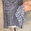 89th and Madison  blue marled open front cardigan Size Petite Medium Photo 4