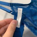 Apt. 9  Blue Floral Lacy Bra Size 36D Photo 2