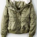 American Eagle Sherpa Puffer Jacket Photo 2