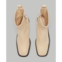 Everlane  The City Square Ankle Boots in Cream Leather 6 New Womens Booties Photo 3