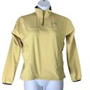 The North Face  Pullover Size Medium Yellow Green 1/4 Zip Long Sleeved Top Womens Photo 0