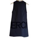 n:philanthropy  Mock Neck Mod Sleeveless Sheath Little Black Dress NEW Size Small Photo 1