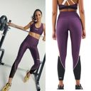 Pennant P.E. Nation Maximise Legging in Purple  Colorblock- Size Small Photo 1