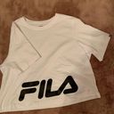 FILA White  T Shirt Photo 0