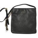 Furla  Pebbled Leather Crossbody Messenger Bag Black Photo 0