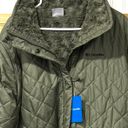 Columbia New  Women's Copper Crest Novelty Jacket Green, XL Water Resistant Photo 3