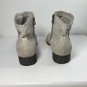 blowfish  Malibu Gray Weaved Suede Booties Size 9 Photo 3