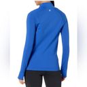 Sweaty Betty  Athlete Doubleweight Seamless Workout Zip Up Jacket Blue Size Large Photo 1