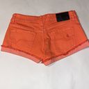 Volcom  Women’s Orange Melon Colored Shorts Size 0 Photo 2