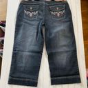 SO  American Heritage Denim Jeans Juniors Size 13 Capri Photo 2