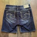 Silver Jeans Silver Long Length Suki Shorts - size 25 Photo 5