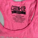 Chin Up Apparel  Womens Athletic Sporty Racerback Graphic Tank Photo 4