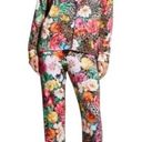 Johnny Was NWT  Sandra Long PJ Set Floral 2 Piece Pajama Set Boho Animal Print XS Photo 0