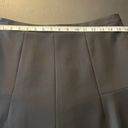 J.Crew  Black Flared Mini Skirt Women’s Size 6 Photo 4