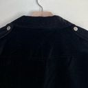 Rag and Bone  Mercer Moto Jacket Velvet Black Size Medium Photo 5