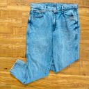 Arizona Jean Company Arizona Jean Co. Light Wash Denim Highest Rise Mom Jean Photo 1