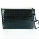 DKNY wristlet clutch alligator print women’s Photo 1