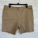 Apt. 9 Talbots The Perfect Shorts in khaki Size 14 Photo 2