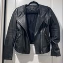 Lucky Brand EUC  100% Lamb Leather Moto Jacket Photo 2