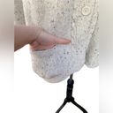 Studio Works  Cream Cable Knit Cozy Cardigan Wool Blend Cardigan Photo 5