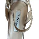 Nina  Venus Ankle Strap Dress Sandals in Pearl Rose size 9. Photo 4