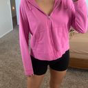 Hanes Cropped pink  jacket Photo 0