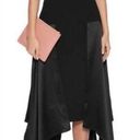 Cinq à Sept Cinq a Sept Black Elsa Crepe Handkerchief Strapless Dress - size 2 Photo 0