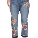 One Teaspoon  Orchid Saints Floral Slouch Boyfriend Capri Jeans 26 Photo 0