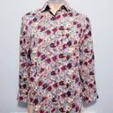 Westbound Vintage 80's 90's retro floral print button shirt blouse top SMALL Photo 0